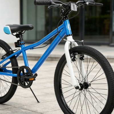Single-Speed Kids' Mountain Bike with Dual Hand Brakes