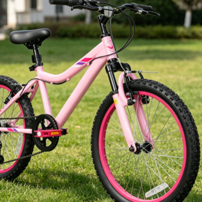 6-Speed High-Carbon Steel Mountain Bike for Girls